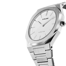 Load image into Gallery viewer, Ultra Thin Bracelet 38 mm - Silver/Eggshell
