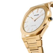 Load image into Gallery viewer, Ultra Thin Bracelet 38 mm - Gold/Eggshell
