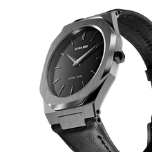 Load image into Gallery viewer, Ultra Thin Leather 40 mm - Gun Metal
