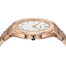 Load image into Gallery viewer, Ultra Thin Bracelet 38 mm - Rose gold/Eggshell
