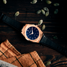 Load image into Gallery viewer, Ultra Thin Leather 40 mm - Rose Gold
