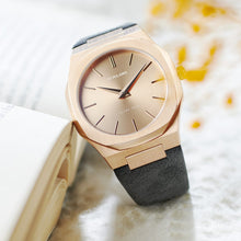 Load image into Gallery viewer, Ultra Thin Suede 38 mm - Italian Gold
