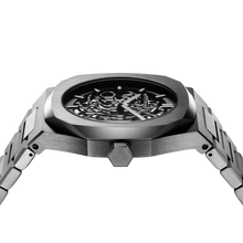 Load image into Gallery viewer, Skeleton Bracelet  41.5 mm - Gun Metal
