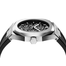 Load image into Gallery viewer, Skeleton Rubber 41.5 mm - Silver
