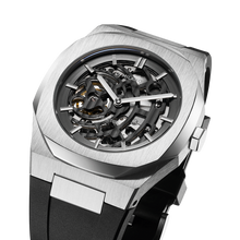 Load image into Gallery viewer, Skeleton Rubber 41.5 mm - Silver
