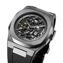 Load image into Gallery viewer, Skeleton Rubber 41.5 mm - Gun Metal
