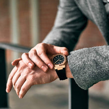 Load image into Gallery viewer, Automatic Rubber 41.5 mm - Rose Gold
